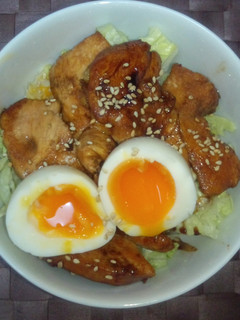 給料日前の鶏のめだま丼-レシピのメイン写真