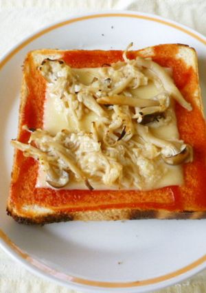 ピザトースト-レシピのメイン写真