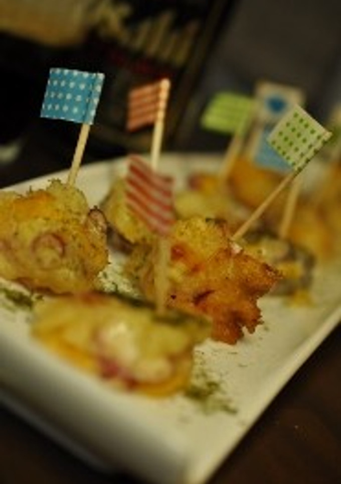 タコとチーズのはさみ揚げ-レシピのメイン写真