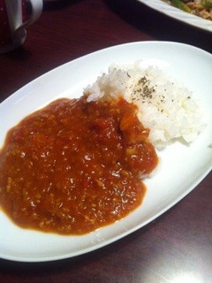 混ぜるだけピリ辛シンプルトマトカレー!-レシピのメイン写真