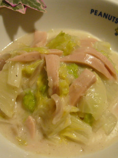 ◇魚ニソで◇ 簡単♡白菜のクリーム煮-レシピのメイン写真