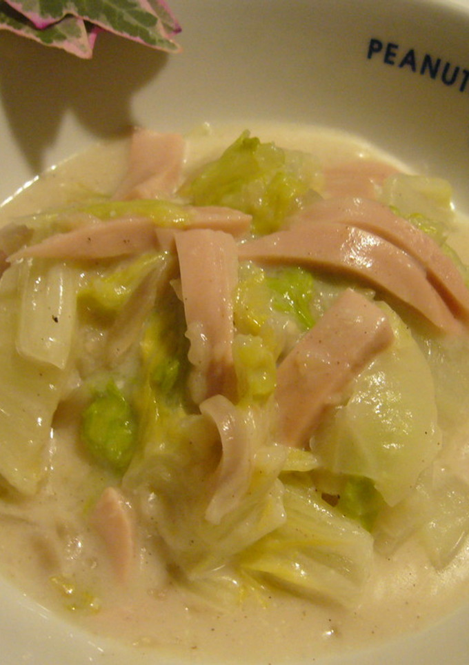 ◇魚ニソで◇　簡単♡白菜のクリーム煮-レシピのメイン写真