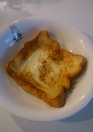 ◇卵なし◇　我が家の母のフレンチトースト-レシピのメイン写真