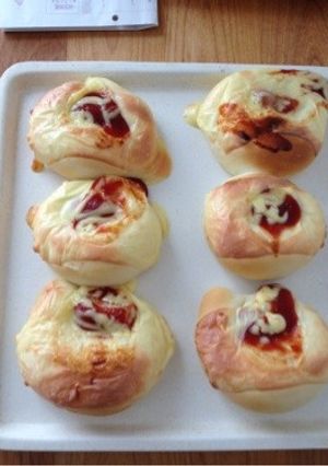 ホームベーカリーマヨソーセージパン-レシピのメイン写真