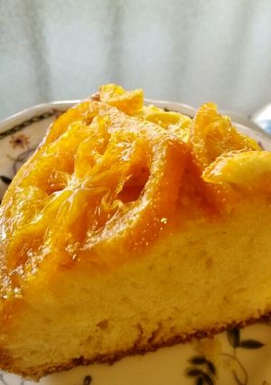 HMとみかん材料5つ簡単オレンジケーキ-レシピのメイン写真
