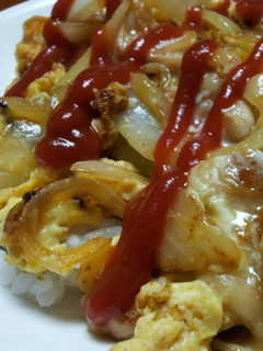 オムライスみたいな洋風親子丼-レシピのメイン写真