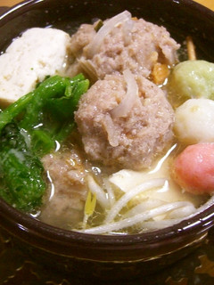 オモニのマロニー入り肉団子♪ダシダでお鍋-レシピのメイン写真