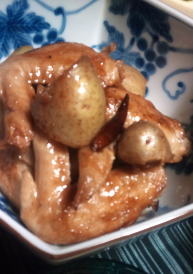 おジャガとテバの炒め煮-レシピのメイン写真