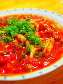 鶏肉ときのこのトマト煮込み♪-レシピのメイン写真
