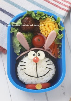 キャラ弁＊映画ドラえもん 月面探査記-レシピのメイン写真