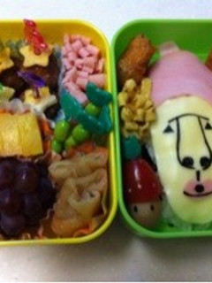キャラ弁 しぼりおおちち-レシピのメイン写真