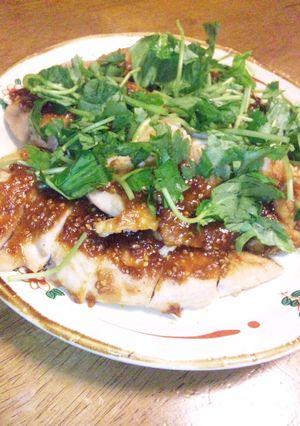 鶏むね肉のテンメンジャンみそ焼き♪-レシピのメイン写真