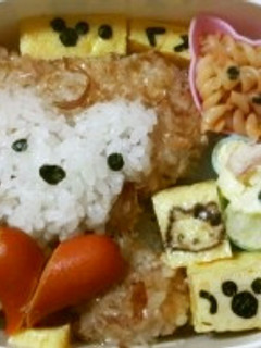 キャラ弁☆ディズニーダッフィー弁当♪簡単-レシピのメイン写真