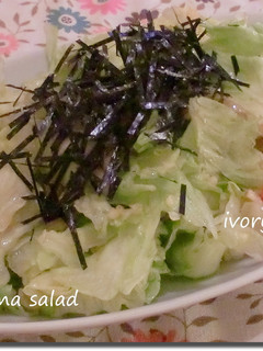 レタスとかにかまのサラダ-レシピのメイン写真