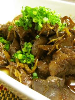 鶏肝の甘辛炒め★鶏レバーの臭み消し-レシピのメイン写真