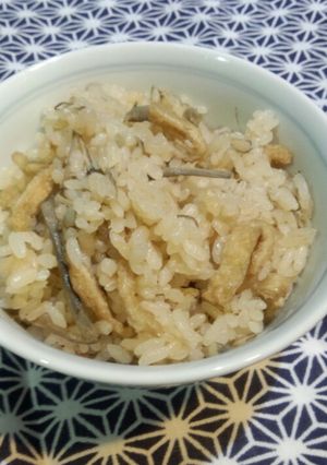 牛蒡とお揚げの炊き込みご飯-レシピのメイン写真