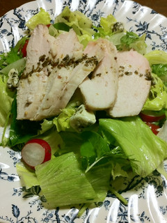 ごちそうサラダ(チキン&ブルーチーズ)-レシピのメイン写真