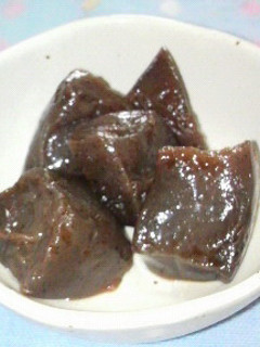 ヘルシーに、こんにゃくの煮物-レシピのメイン写真