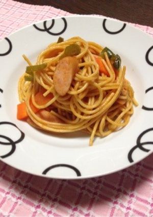 お鍋ひとつ!簡単美味しいナポリタン♡-レシピのメイン写真