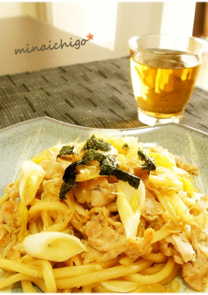塩麹と醤油の和風焼きうどん-レシピのメイン写真