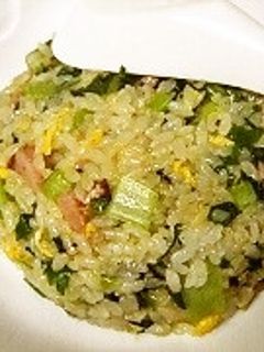 小松菜チャーハン-レシピのメイン写真