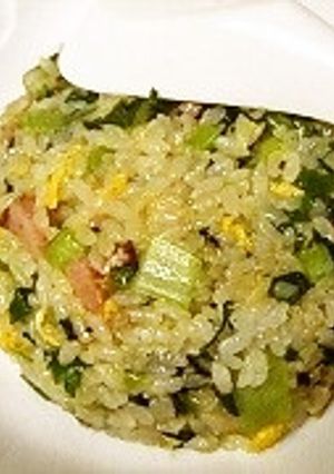 小松菜チャーハン-レシピのメイン写真