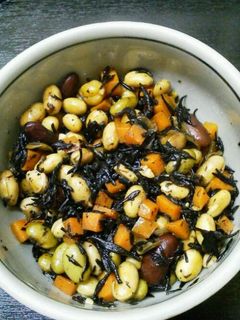 ひじきと豆の炒り煮-レシピのメイン写真