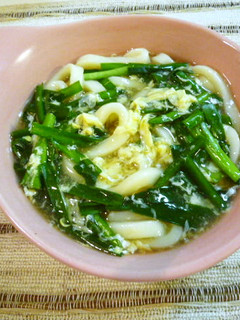 ✿とろとろニラ玉うどん✿-レシピのメイン写真