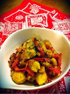 さつま芋とベーコンのHOTSALAD*-レシピのメイン写真