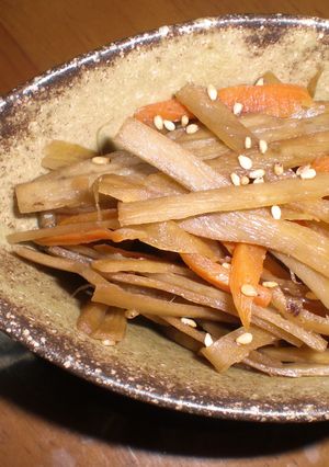 家のきんぴらごぼう-レシピのメイン写真