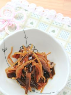 生姜の佃煮-レシピのメイン写真