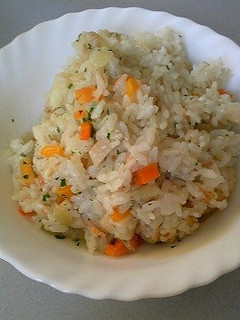 簡単炊き込みご飯!-レシピのメイン写真