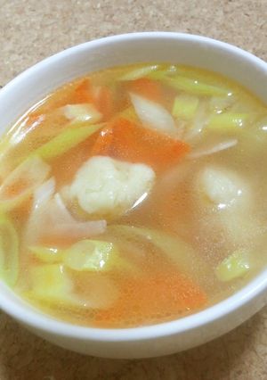 ダイエットこうやの中華風すいとん-レシピのメイン写真