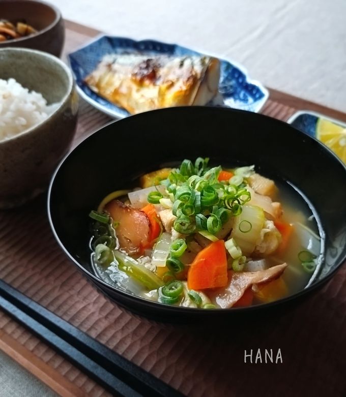具だくさん！我が家の豚汁 by HANA 【クックパッド】 簡単おいしい