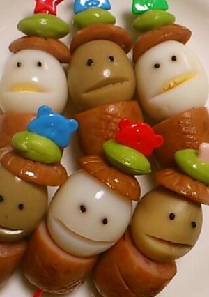 お弁当に♪ウインナー星人★☆★-レシピのメイン写真