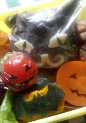 ハロウィン弁当-レシピのメイン写真