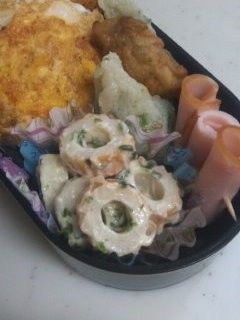 お弁当に「ちくわの青のりマヨあえ」-レシピのメイン写真