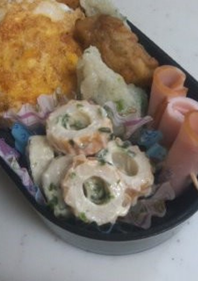 お弁当に「ちくわの青のりマヨあえ」-レシピのメイン写真