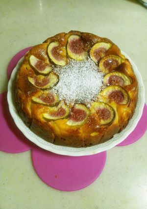 イチジクのチーズケーキ-レシピのメイン写真
