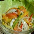 野菜とわかさぎのオリーブオイル和え☆
