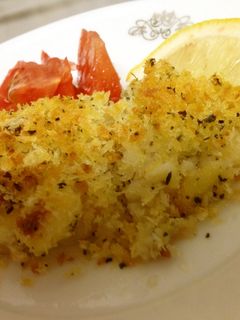 簡単おつまみ☆白身魚のチーズパン粉焼き-レシピのメイン写真