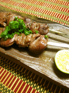 鶏ココロの串焼き☆心臓下処理-レシピのメイン写真