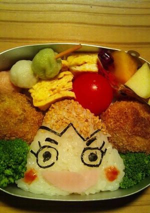 キャラ弁 ﾊﾟｯｺﾛﾘﾝのリンちゃん♪-レシピのメイン写真