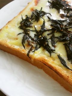 超簡単魚焼きグリルdeひじきトースト。-レシピのメイン写真