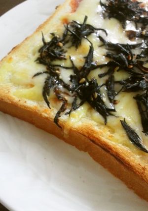 超簡単魚焼きグリルdeひじきトースト。-レシピのメイン写真
