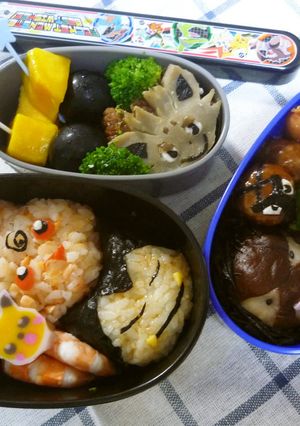 千風キャラ弁！ポケモン8種類スペシャル♥-レシピのメイン写真