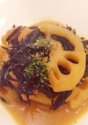 ひじきとレンコンのカレー煮-レシピのメイン写真