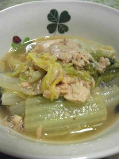 水いらず★白菜と鮭缶の煮物-レシピのメイン写真