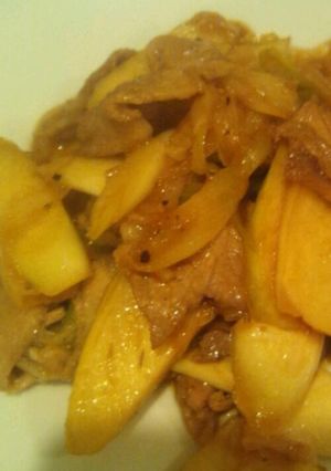 まこもだけと豚肉のオイスター炒め-レシピのメイン写真