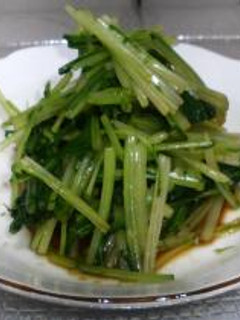水菜の山葵醤油和え-レシピのメイン写真